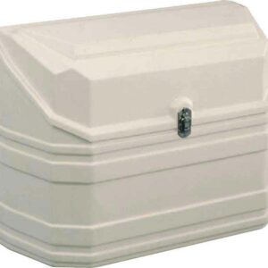 BAULE PORTABOMBOLA BIANCO 840X340X670mm PARETE POSTERIORE DRITTA