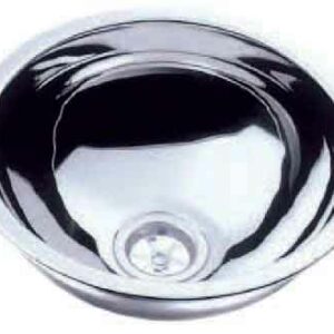 LAVELLO SEMISFERICO INOX 260X295X120 mm