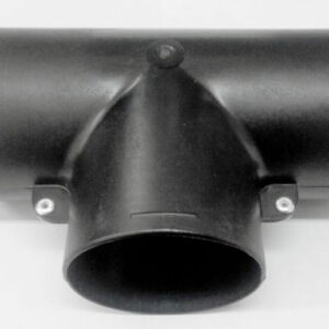 RACCORDO A "T" X TUBO Ø 75mm PER RISCALDATORE AD ARIA