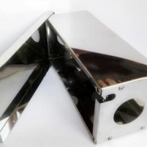 CONTENITORE ESTERNO INOX ISPEZIONABILE CON COPERCHIO PER RISCALDATORE AD ARIA AUTOTERM 2D