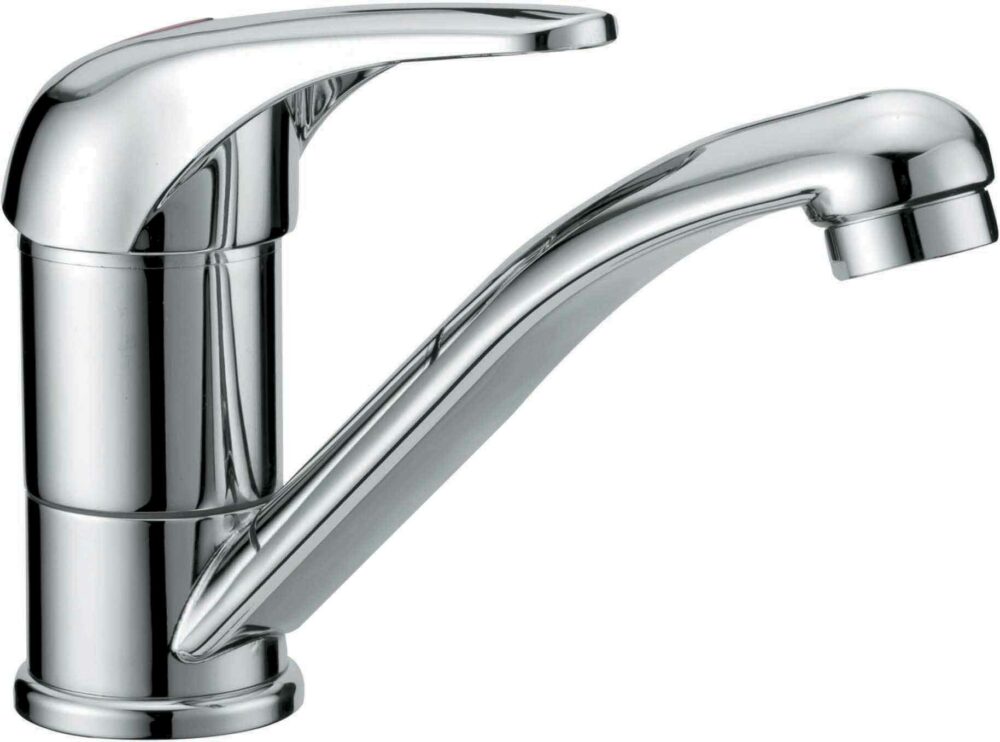 MISCELATORE LAVABO CANNA 170 mm GIREVOLE CON ATTACCHI RAPIDI