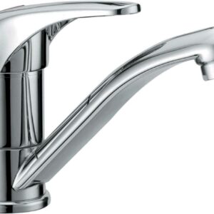 MISCELATORE LAVABO CANNA 170 mm GIREVOLE CON ATTACCHI RAPIDI