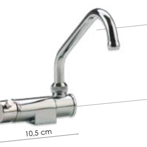 MISCELATORE CON CANNA ABBATTIBILE