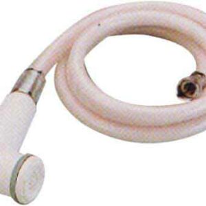 RUBINETTO DOCCIA A LEVA TUBO 2,5 M BCO