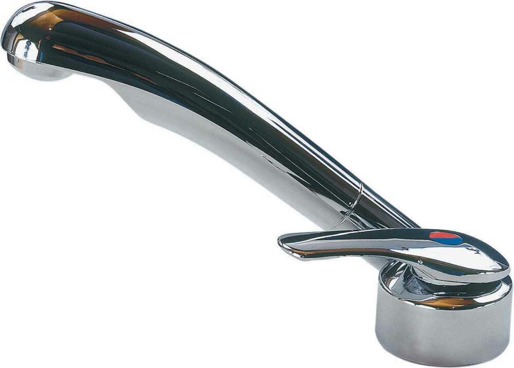 MISCELATORE MONOCOMANDO TWIST CON MICROINTERRUTTORE CROMO