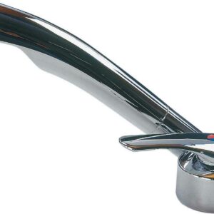 MISCELATORE MONOCOMANDO TWIST CON MICROINTERRUTTORE CROMO