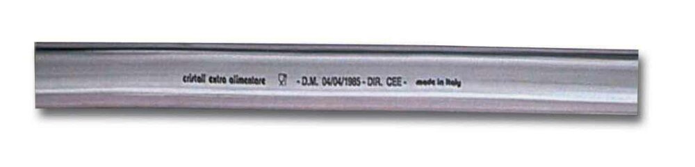TUBO CRISTAL ø 16 mm PER USO ALIMENTARE