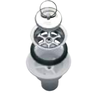 SIFONE SCARICO DRITTO DOMETIC D. 25 MM.