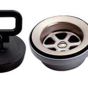 PILETTA CURVA SCARICO D.25 MM CON TAPPO