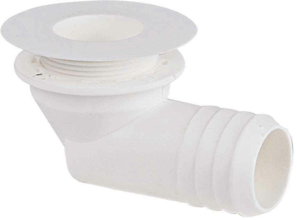 PILETTA CURVA D.20 mm CON TAPPO CATENELLA