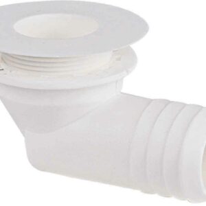 PILETTA CURVA D.20 mm CON TAPPO CATENELLA