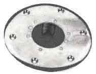 SUPPORTO INCASSO GAMBA TAVOLO D.60 ALU
