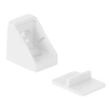 ANGOLARE PER MOBILI 2 FORI BIANCO