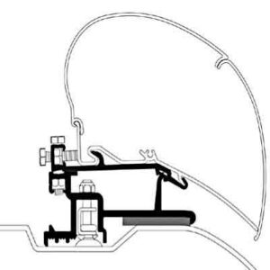 KIT 3PZ ADATTATORI SERIE 6 DUCATO X250/290 H2L2 FINO A 3,25 MT