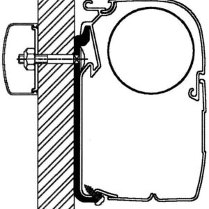 ADATTATORE FLAT DA 3 A 4 MT (5 PZx40 CM)
