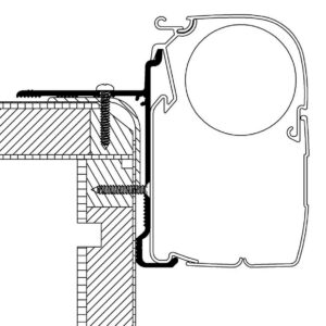 *KIT ADATTATORE ADRIA CORAL SERIE THULE 5xxx/8000