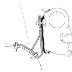 ADATTATORI DUCATO X250/ DAILY (SET 3 PZ)