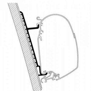 KIT STAFFE DUCATO X250/290 - IVECO NEW DAILY TETTO ALTO H3 PER THULE 5200/4200