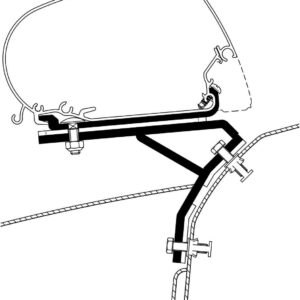 KIT STAFFE DUCATO H1 LIFT ROOF