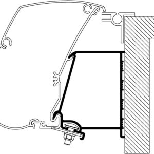KIT STAFFE ADRIA CARAVAN >2015 (SET)
