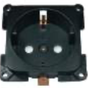 PRESA 220 V SCHUKO C-LINE NERO