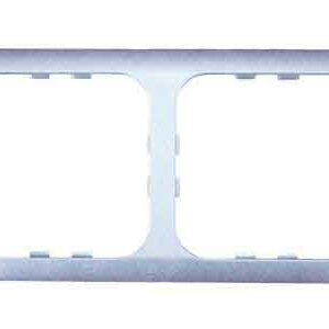 CORNICE 2 MODULI SERIE C-LINE SILVER
