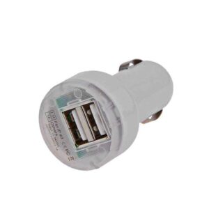 ADATTATORE 12V 2 USB, 1A PER IPHONE/IPOD; 2,1A PER IPAD