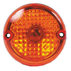 FANALE ROTONDO Ø 9.5 mm "ROUNDPOINT 1" FRECCIA ARANCIO