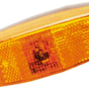 FANALE CATARIFRANGENTE LATERALE ARANCIO - BASE NERA