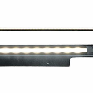 PLAFONIERA ESTERNA SOPRA PORTA LAT.DUCATO X250-290 LED VIGANELLA 4000°K 450 Lm NERA