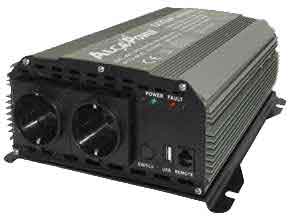 INVERTER 12V>220V 600W SINUSOIDALE PURA