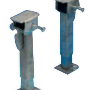 COPPIA PIEDINI REG."MOCA" 290 MM