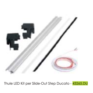 KIT LED 12V PER THULE SLIDE OUT STEP G2 DUCATO X290 & CO/CRAFTER 2017