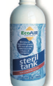 STERILIZZANTE PER ACQUA POTABILE STERIL TANK (12x0,500 ml)