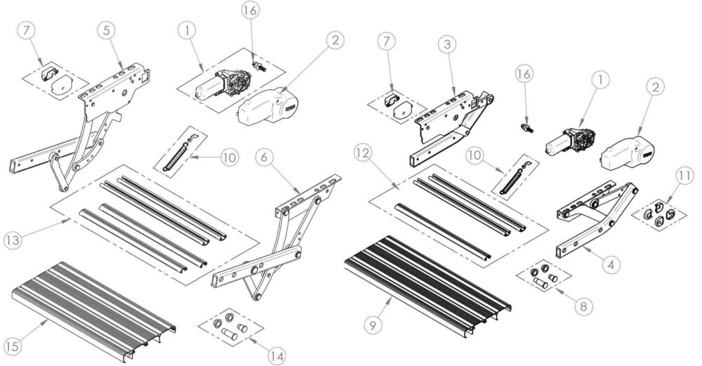 MOTORE OMNISTEP 12V V15