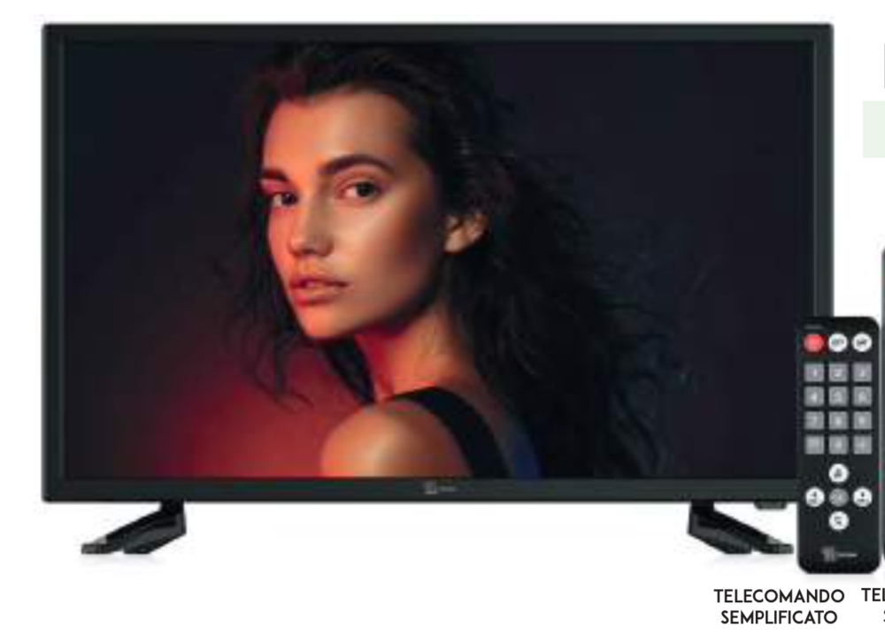 TV LED SMART 22" LX1 DVBT2/S2 CI 12-220V