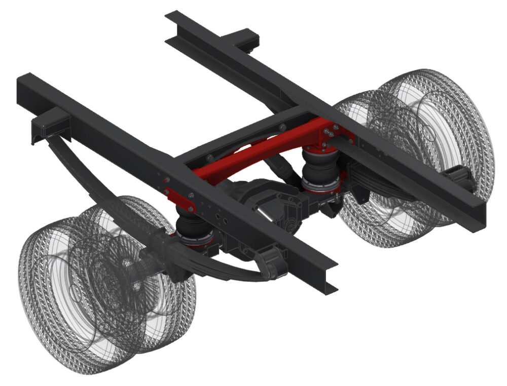 KIT SOSP.TOP DRIVE NEW IVECO DAILY DAL 02/'14 GEMELLATO RINFORZATA 8"
