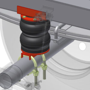KIT SOSP.TRANSIT T350 TR.POST- R.SINGOLA DAL 2000 AL 2014