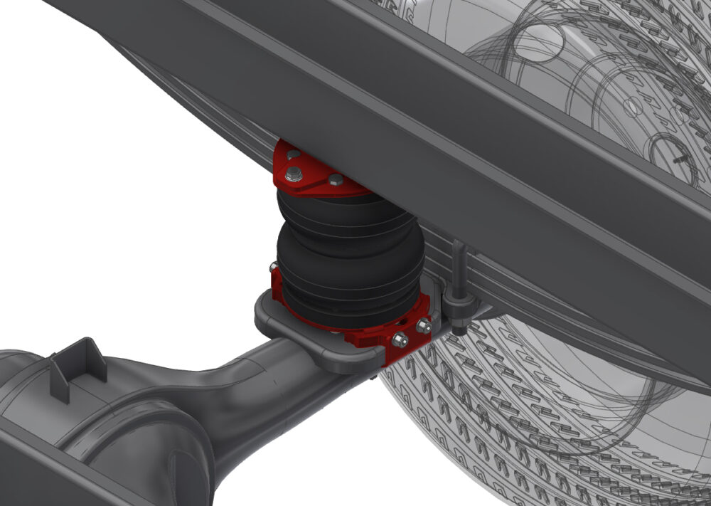 KIT SOSP.TOP DRIVE RENAULT MASTER TR.POST R.SINGOLA DAL 09/2019 STANDARD 6"