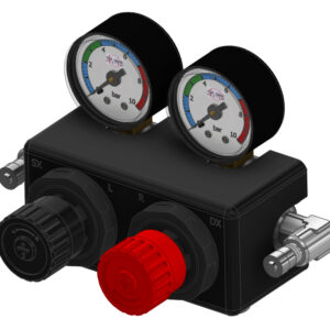 GRUPPO DI GONFIAGGIO E CONTROLLO CON VALVOLE PER KIT SOSPENSIONI TOP DRIVE