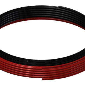 TUBO RILSAN DIAM.6X4 ROSSO E NERO (10MT) PER KIT SOSPENSIONI TOP DRIVE