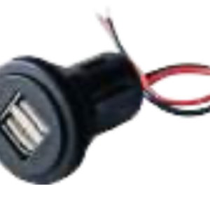 PRESA DOPPIA USB 5V (2X2,5A) DA INCASSO R550/UU