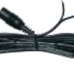 CAVO 1 MT CON CONNETTORE FEMMINA 3.5*1.35 PER BARRA A LED 50 CM CON INTERRUTTORE TOUCH