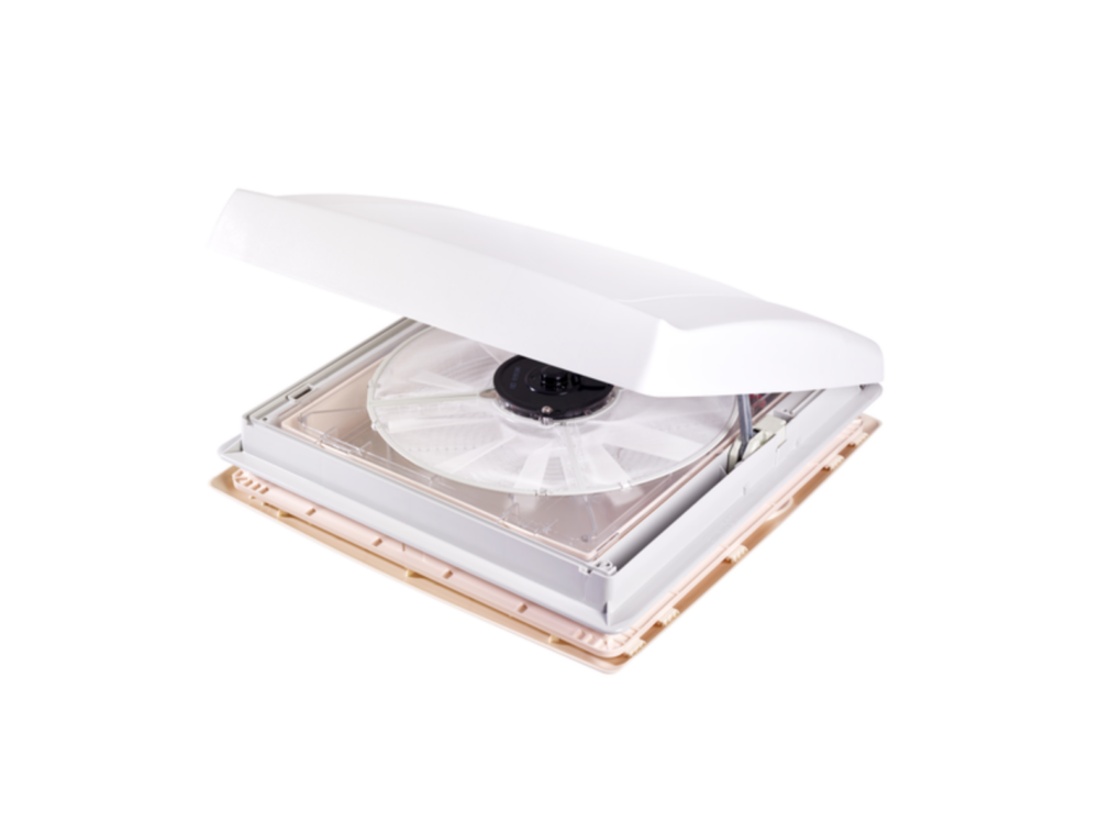 OBLO' THULE VENT 40X40 CM BIANCO CON VENTILATORE 12V