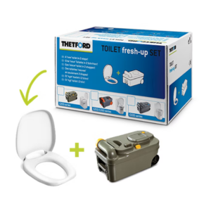 KIT FRESH UP SET TOILET C200 C/RUOTE THETFORD