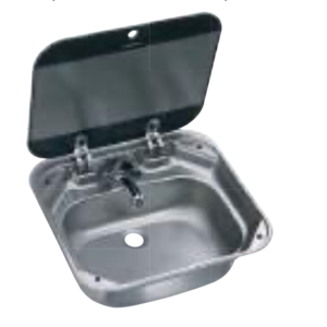 VASCHETTA DOMETIC VA8005 420X370 mm C/COPERCHIO