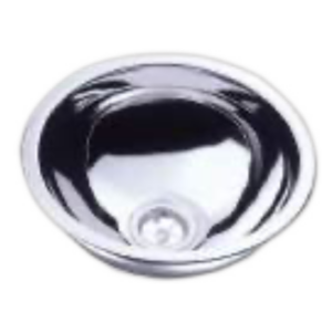 LAVELLO SEMISFERICO INOX 300X335X150 mm