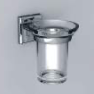 PORTA BICCHIERE CROMATO "MIA DESIGN"