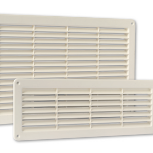 AERATORE DA INCASSO 370X130 mm CON ZANZARIERA