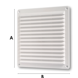 AERATORE DA APPOGGIO 230X230 MM. C/ZANZ.